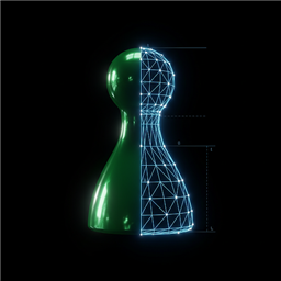 3D Ludo Pawn